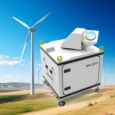 PPI RHI DBS Programme de balayage de la mesure du vent Lidar haute précision