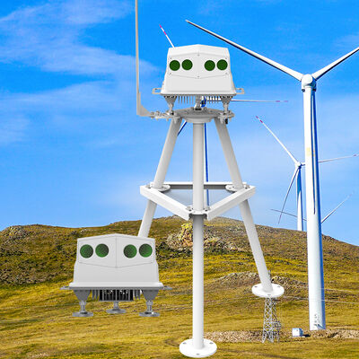 Humidité maximale 100 Extravaginal 95 À l'intérieur de la cabine Nacelle monté Lidar offrant le profilé du vent et l'analyse de la charge de la turbine