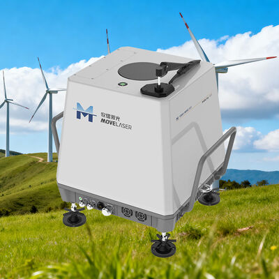 Plage d'humidité de 0 à 100% Détecteur laser de débit atmosphérique alimenté à un maximum de 60 W, adapté à la détection en temps réel du débit atmosphérique