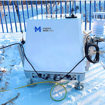 Propulsé par un système de radar de vent de 100 230 V AC avec une précision de vitesse du vent de 0,1 m par seconde et une précision de direction du vent de 1 degré pour les données du vent