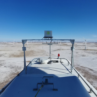 Poutre de système de radar à laser de vent de 100 Molas de VAC-240VAC dirigeant l'exactitude 0,1 degrés