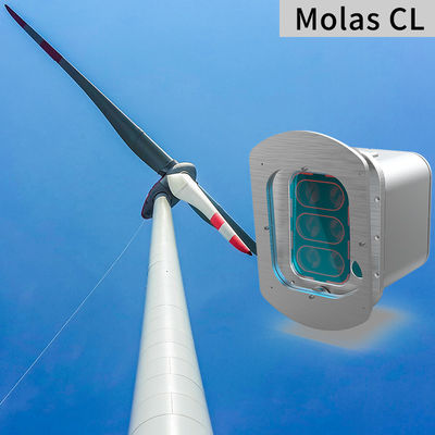 buy Plage de température de survie de moins 45 °C à plus 65 °C Lidar de mesure du vent offrant un indice de protection IP65 et une résistance à la lumière ambiante de 100 Klux conçu pour la surveillance du vent online manufacture