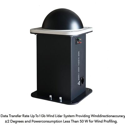 buy Taux de transfert de données jusqu'à 1 Gbs Système de radar éolien offrant une précision de direction du vent de ±2 degrés et une consommation d'énergie inférieure à 50 W pour le profilage du vent online manufacture