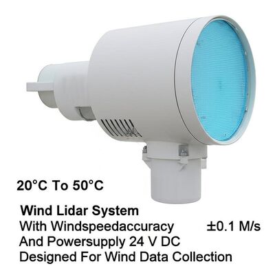 buy Système de détection du vent de 20°C à 50°C avec précision de vitesse du vent ±0,1 M/s et alimentation en courant 24 V CC conçu pour la collecte de données sur le vent online manufacture