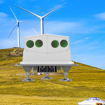 buy Plage d'accélération moins 0,5 g à 0,5 g Lidar éolien monté sur nacelle offrant une tête optique IP67 conçue pour la mesure précise du vent sur les turbines online manufacture