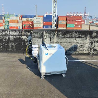 Qualité  0-360 Degree Direction Laser Wind Speed Measurement ASCII Data Format Wind Lidar usine