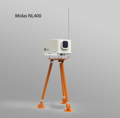 Distance de captage de la nacelle Lidar de vent 4hz 4 faisceaux 10 plage de mesure simultanée