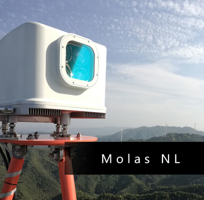 Fréquence d'échantillonnage du four beam offshore wind lidar 4hz Plage de vitesse du vent -50~50m