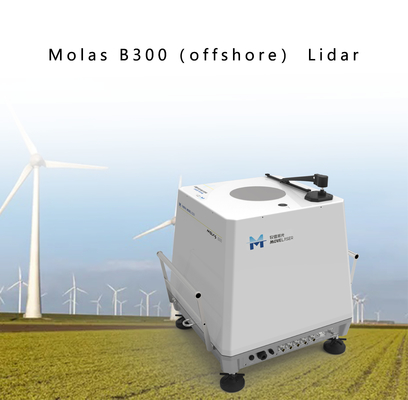 Chaîne en mer -40℃ | 50℃ de température de fonctionnement de radar à laser de vent des Molas B300 Doppler