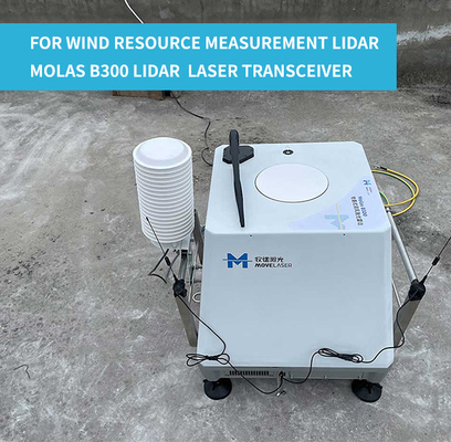 8 émetteur-récepteur de laser de radar à laser de vent de reflux des Molas B300 de poutre pour la mesure de ressource de vent
