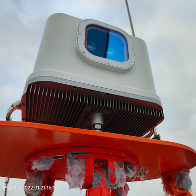 Mesures terrestres de vent de poutre d'Iris Lidar Molas Nl Four de vent de nacelle