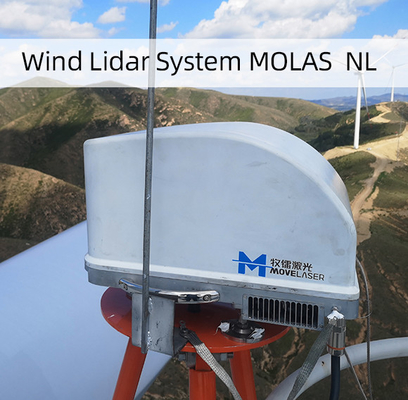 10 sections mesure précise de Lidar de vent de taux d'échantillonnage de 4 hertz 50m à 200m
