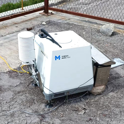 Doppler cohérent 12 couches laser pulsé Lidar à vent 220VAC alimenté à 1 Hz Taux d'échantillonnage 60W Puissance