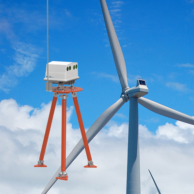 Turbine Wake Lidar Plage de vitesse du vent -50m/s-50m/s Plage 50m-750m/NL750 pour les performances des éoliennes