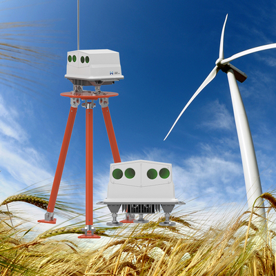 Unité de données de poids léger ≤ 6 kg Système de radar pour l'évaluation des ressources éoliennes