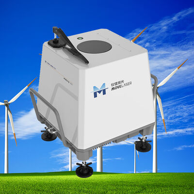 Système de mesure de la couche 12 ou 24 du wind lidar intégrant une précision de direction du vent de 1 degré et un poids inférieur à 50 kg pour le profilage du vent
