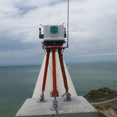 Anti système corrosif de radar à laser du vent 4Hz d'OIN C5 3 mois de stockage de données