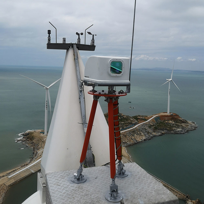 Mesure IEC61000-6-2 anti-parasitage de vent de radar à laser de nacelle de Modbus TCP 4Hz