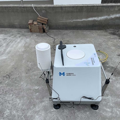 Niveau de taille du radar à laser 300m de vent de Lidars Doppler de vent des Molas B300 12