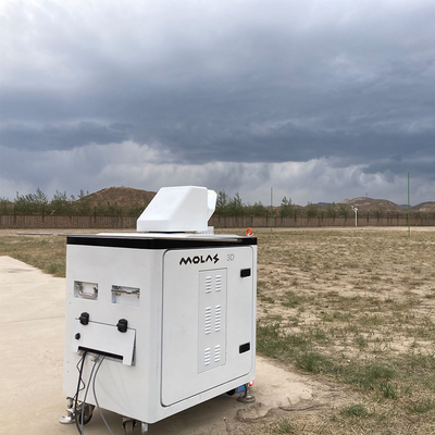 Précision de pointage 0,1 degré Doppler Vent Lidar Molas 3D 2Hz Taux de mise à jour de la position