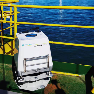 radar à laser de vent de reflux de la mesure IP67 de vitesse du vent de 0-75m/S Movelaser