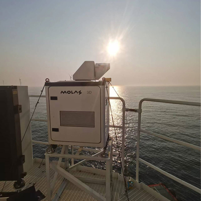 -75 à 75m/S quatre pieds de vitesse du vent du radar à laser 50m 100m de largeur de tache aveugle
