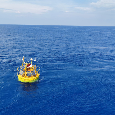 Amplitude d'onde de système de radar à laser de Marine Grade Epoxy Coating Floating 14m