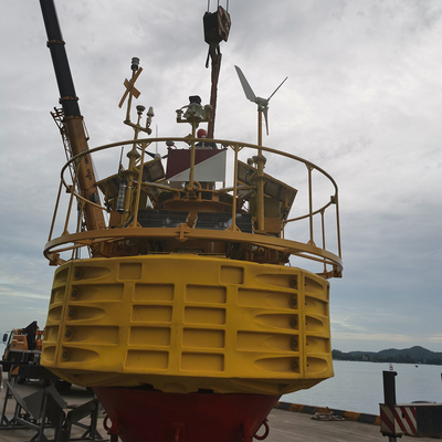 Radar à laser de flottement à piles de vent