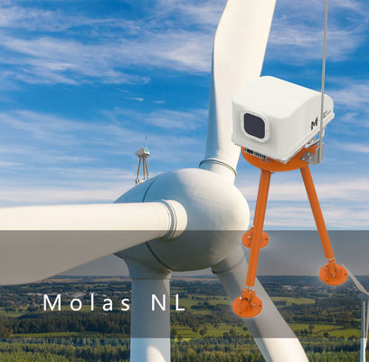 Radar à laser terrestre bancable de vent simultanément mesurer et produire 10 couches de distance