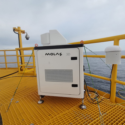 Vent de radar à laser des Molas 3d distance typique de détection de 4/8 kilomètre terrestre