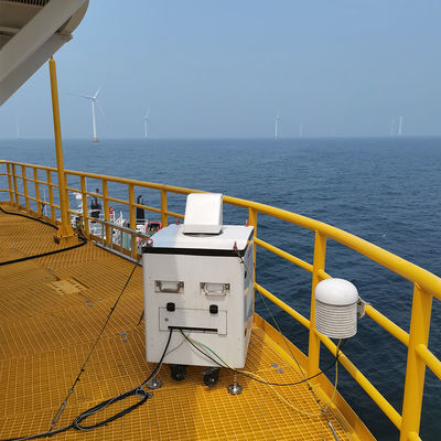 Format de données de dossier du radar à laser CSV de vitesse du vent de champ de vision des Molas 3D 3km 6km